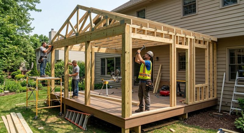 Deck Enclosure Construction in Seattle, WA