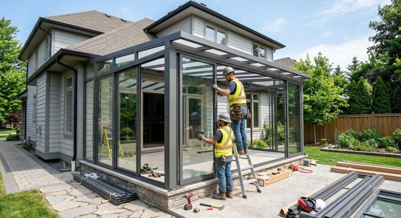Patio Enclosure Installation in Knoxville, TN