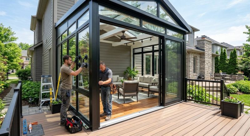 All Season Room Installation in Dallas, TX