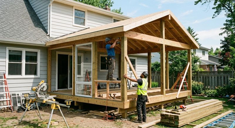 Deck Enclosure Installation in Chattanooga, TN
