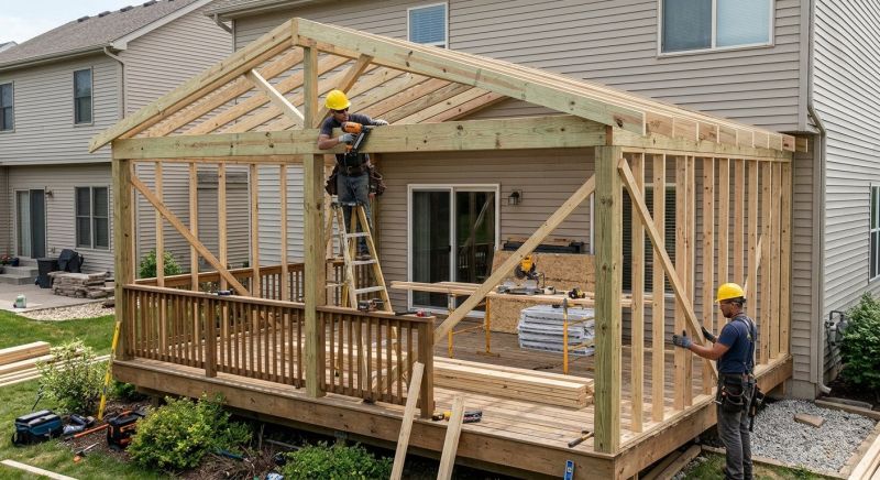 Deck Enclosure Installation in Boulder, CO