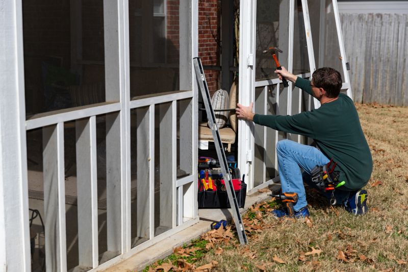 Porch Enclosure Installation in Arvada, CO