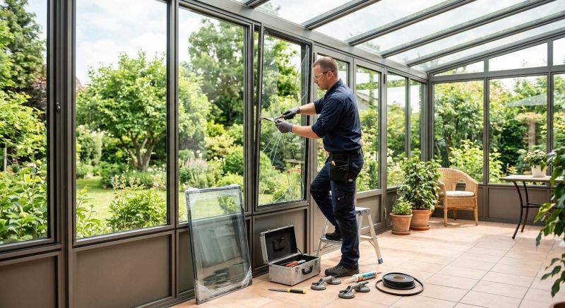 Sunroom Glass Repair in Cincinnati, OH