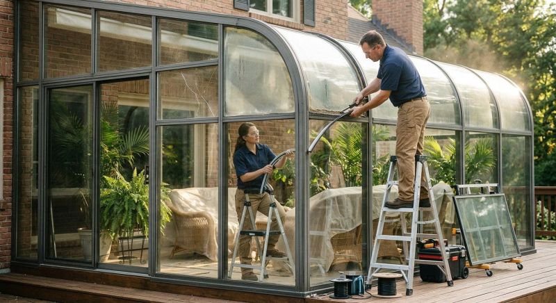 Sunroom Window Repair in Austin, TX