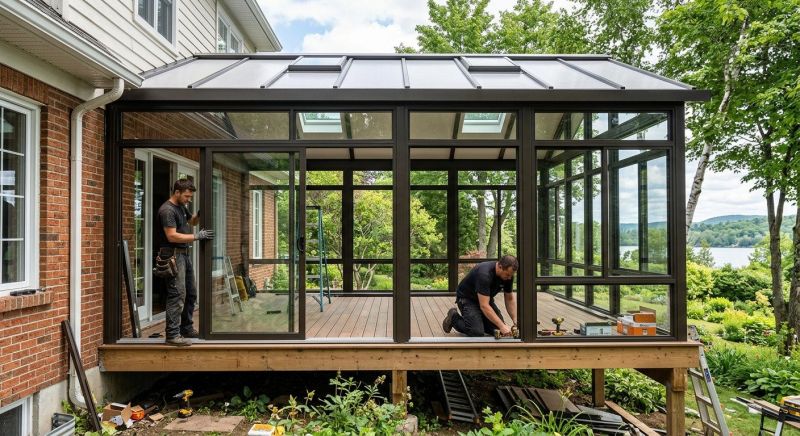 Three Season Room Installation in Seattle, WA